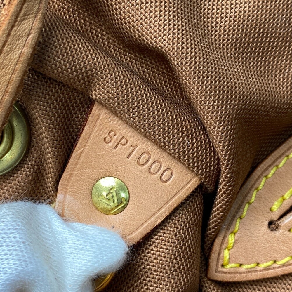 LOUIS VUITTON Authentic Brown Monogram Backpack - Picture 12 of 16